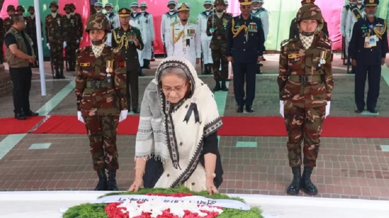 PM pays tributes to Bangabandhu at Tungipara – Bd24live