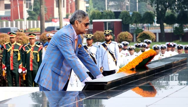 President pays tributes to armed forces martyrs – Bd24live